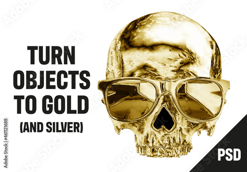 Turn Objects to Gold and Silver