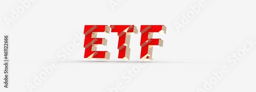 ETF Exchange traded fund st...