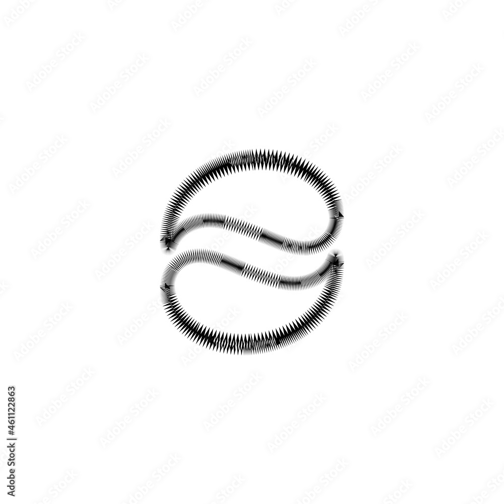 Naklejka premium Coffee line icon. Simple style coffee shop big sale poster background symbol. Logo design element. T-shirt printing. Vector for sticker.