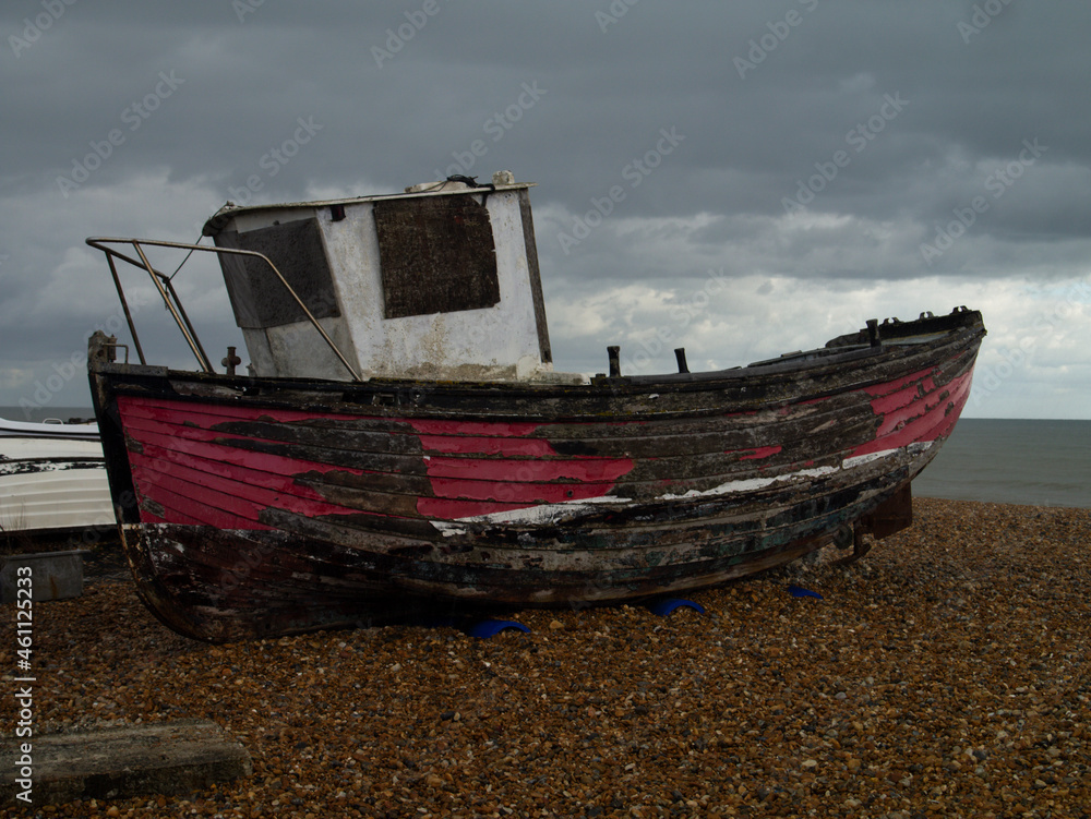 Battered Fishing Boat Battered Fishing Boat