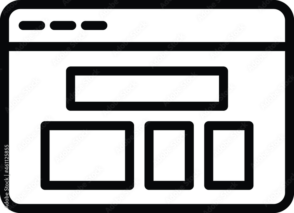 Browser Layout Isolated Vector icon which can easily modify or edit
Browser Layout Isolated Vector icon which can easily modify or edit