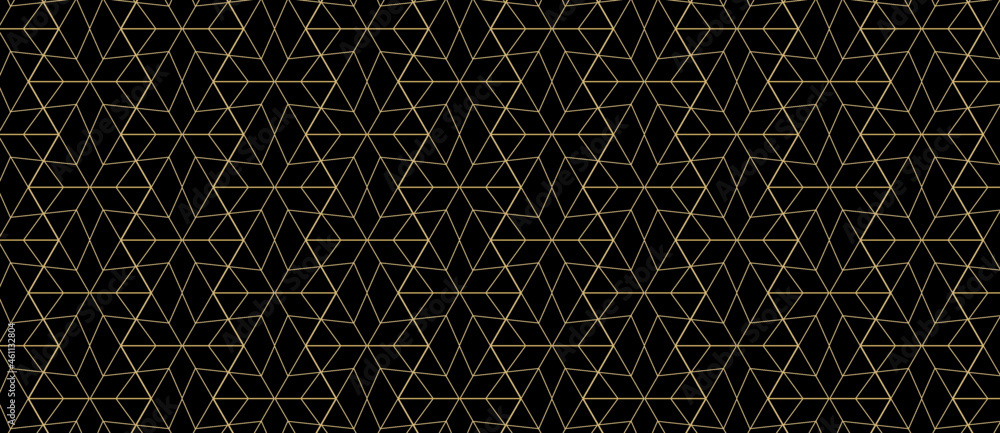 Geometric background pattern abstract gold luxury color vector print ...