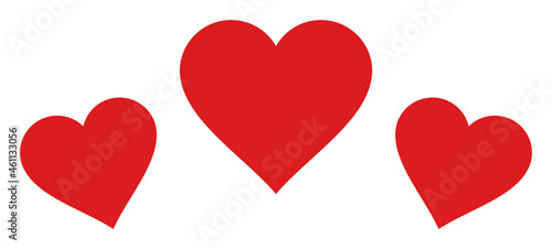 Love rating icon with flat style. Isolated vector love rating icon illustrations, simple style.