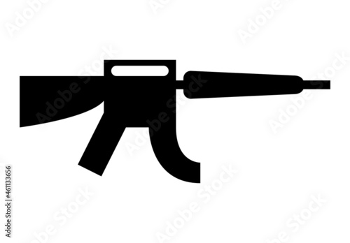 ak47 rifle silhouette