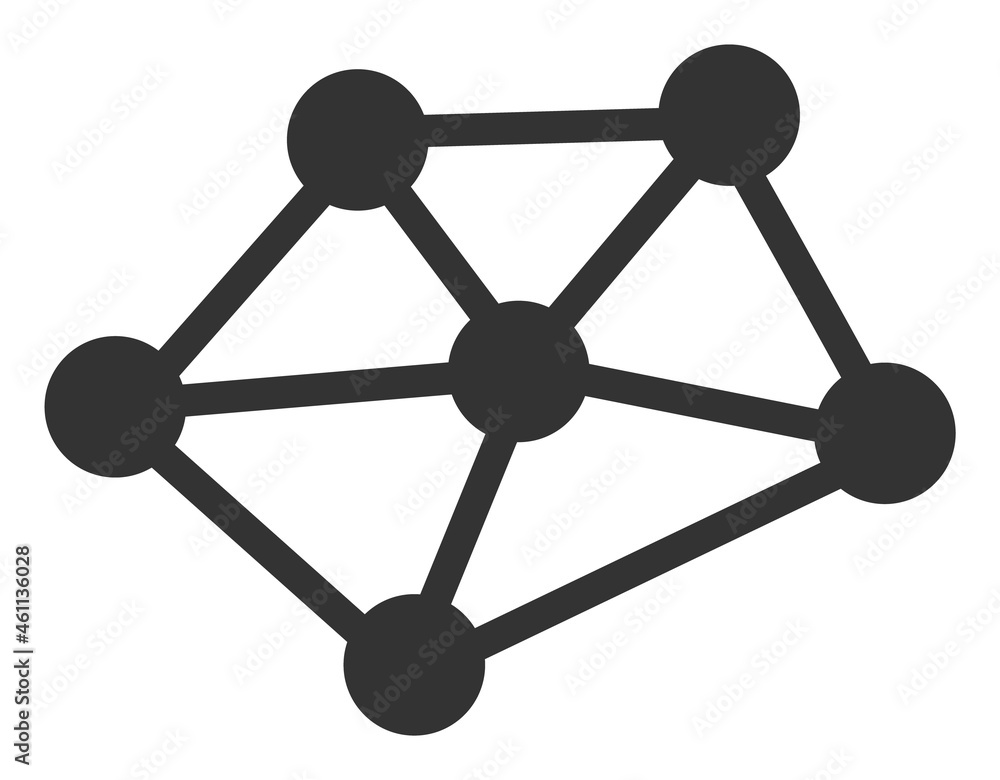 Net links icon with flat style. Isolated vector net links icon illustrations, simple style. Net links icon with flat style. Isolated vector net links icon illustrations, simple style.