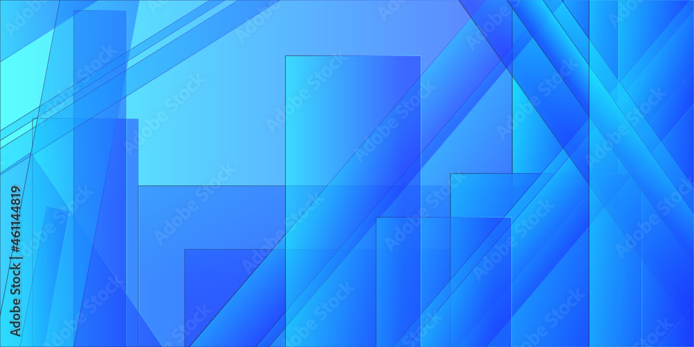 Abstract Blue Background With Arrows