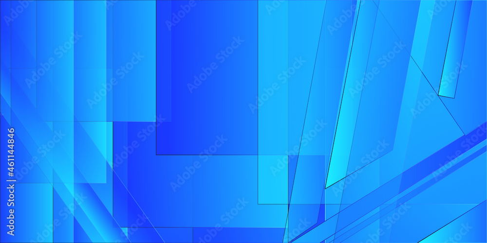 Abstract Blue Background With Arrows