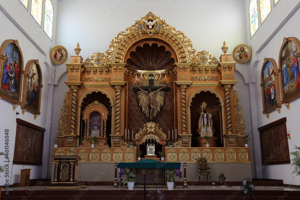 Sto. Niño Church in Bustos, Provinz Bulacan, Philippinen