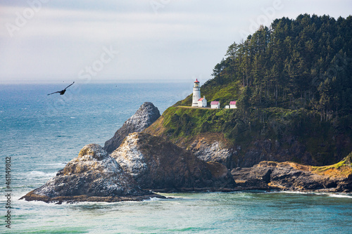 Heceta Head Lighthouse on The Oregon Coast