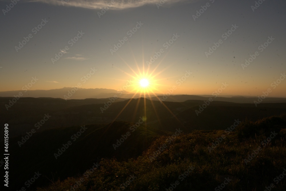 custom made wallpaper toronto digitalSunrise in the mountains of Mesa Verde National Park, Colorado 