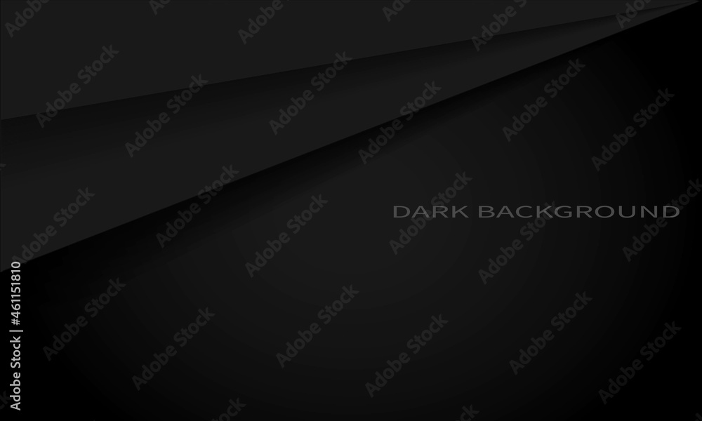 dark background with abstract shadow lines for cover, banner, poster, billboard