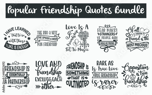 
Friendship day Quotes SVG Designs Bundle. Funny friendship quotes SVG cut files bundle, meaningful friendship quotes t shirt designs bundle, Quotes about best friend, friendship caption quotes