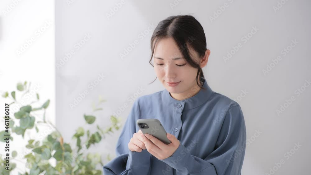 スマートフォン・女性