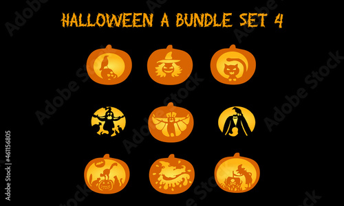 halloween a bundle set 4