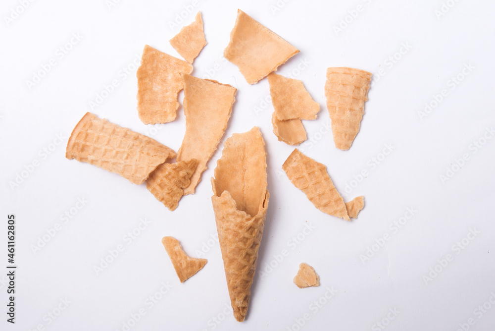 Crunchy ice cream cone Crunchy ice cream cone