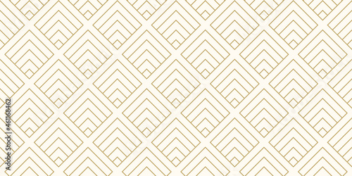 Background pattern seamless geometric line abstract gold luxury color vector.