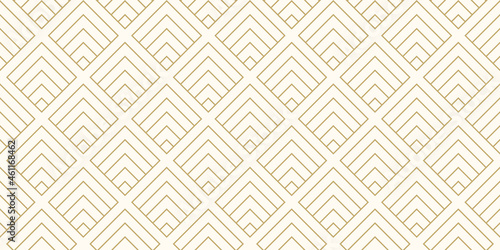 Background pattern seamless geometric line abstract gold luxury color vector.