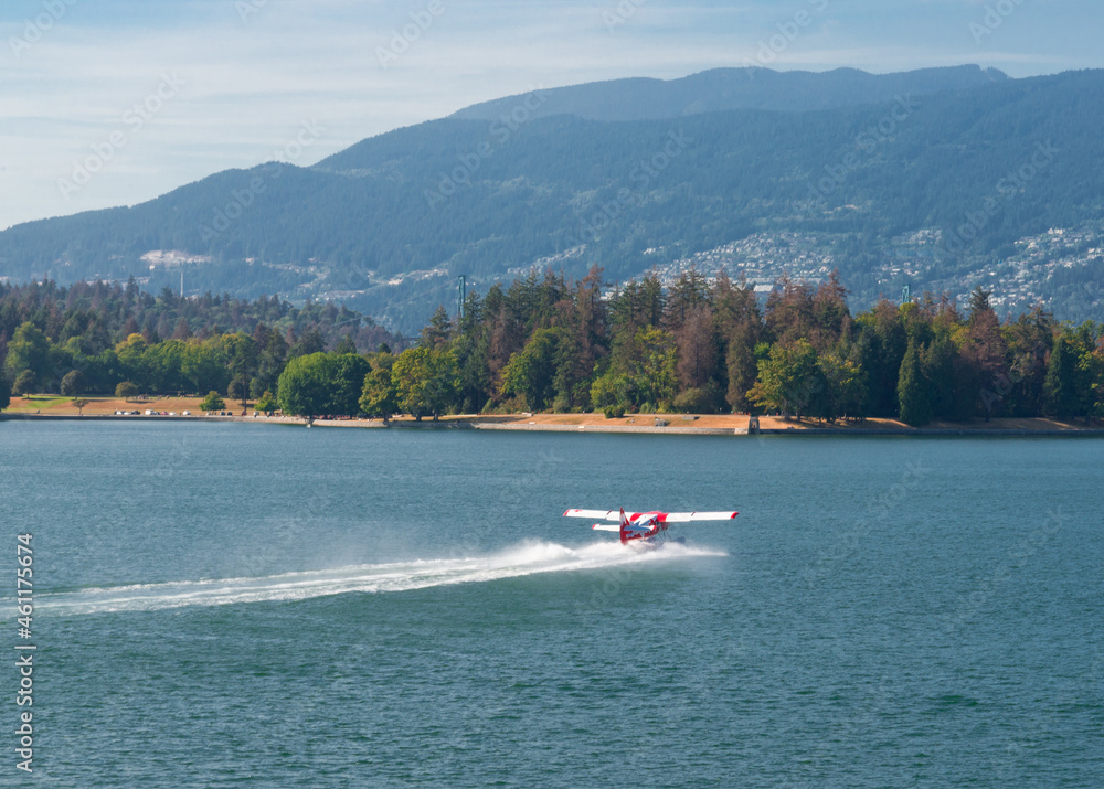 Obraz premium Summer view of Vancouver in Canada