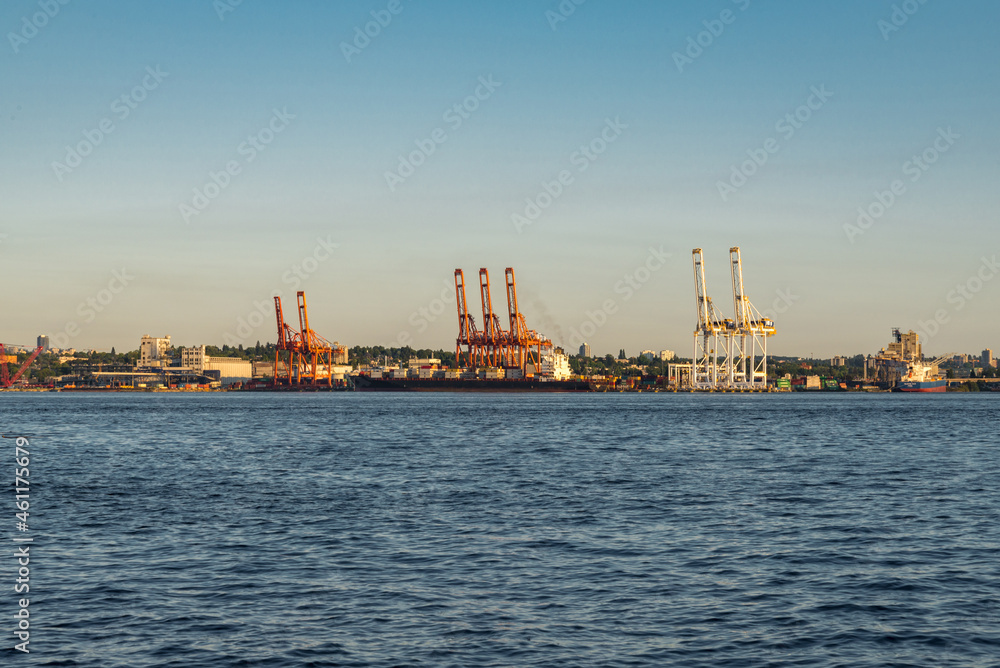 Port cranes