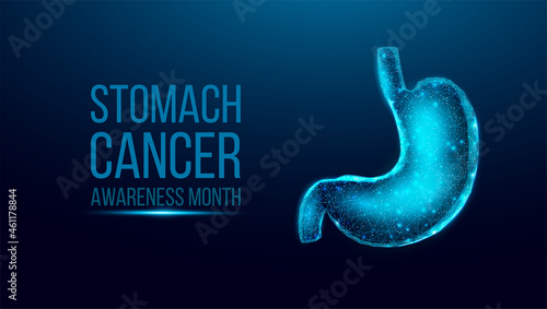 Stomach Cancer Awareness Month concept.