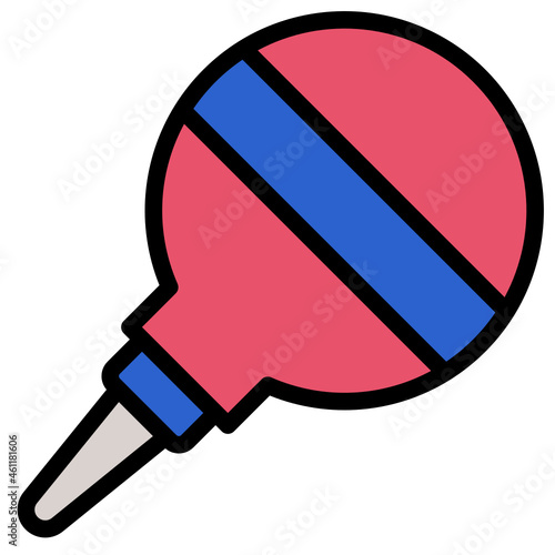 enema line icon