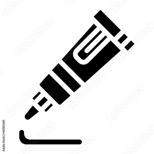 ointment glyph icon