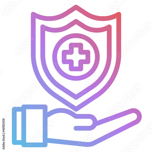 healthinsurance gradient icon