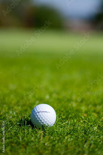 Golf Ball Grass Green 