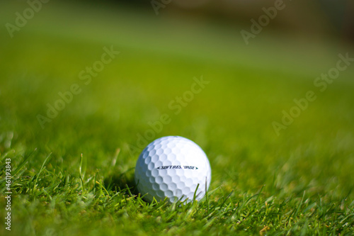 Golf Ball Grass Green 
