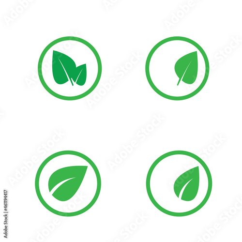 Free Download Logos of green Tree leaf ecology - GFXLoad