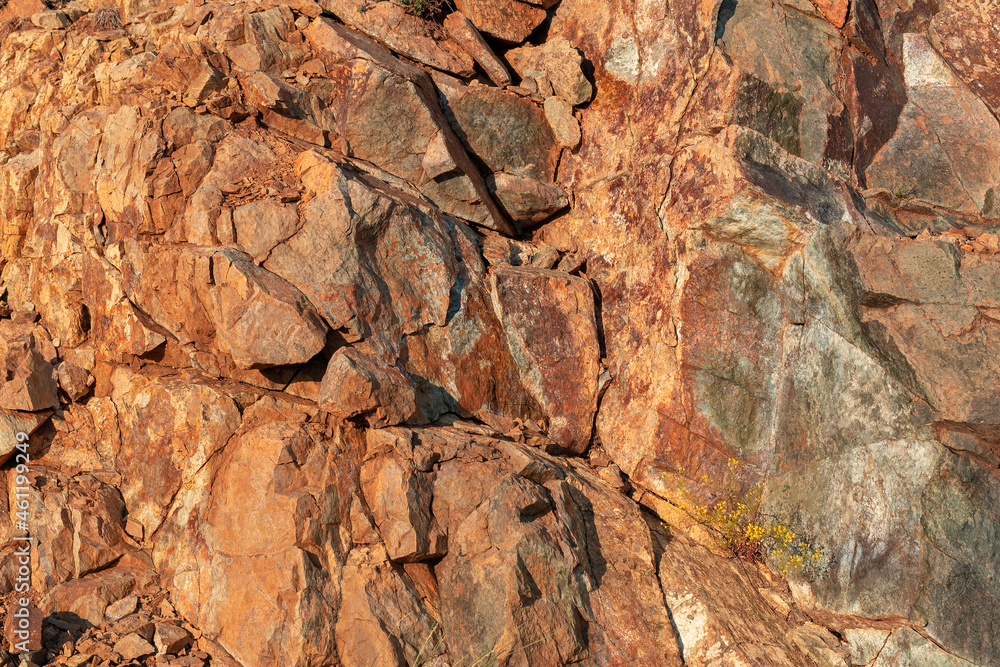 Rocks and stones pattern as background Rocks and stones pattern as background