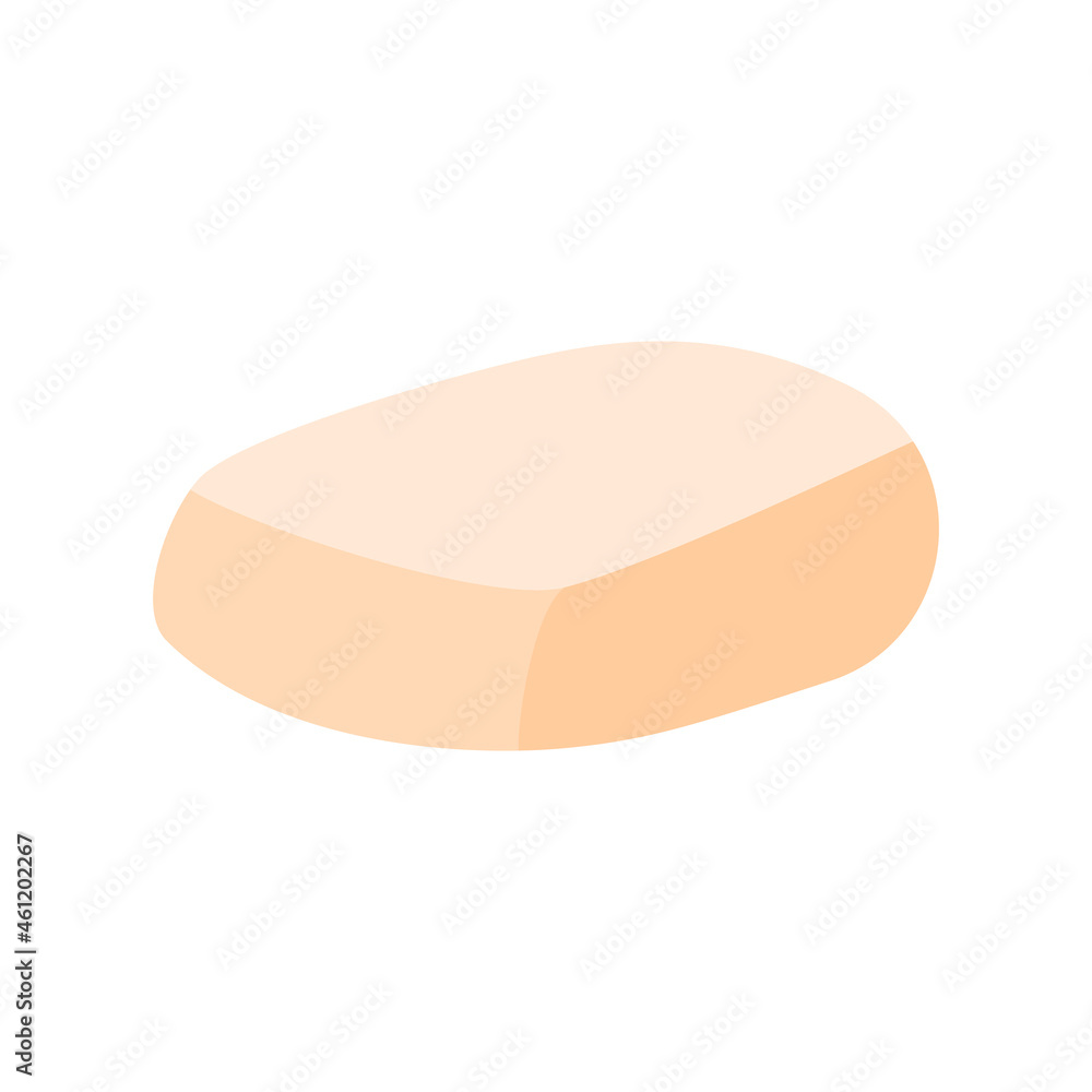 sponge for powder, or even make-up in liquid, gel, or cream form vector illustration sponge for powder, or even make-up in liquid, gel, or cream form vector illustration