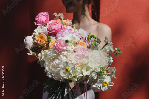 wedding bouquet of flowers