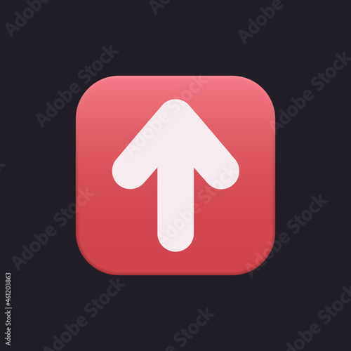Arrow Upward - Sticker