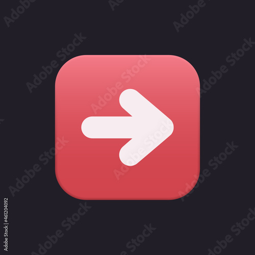 Arrow Forward - Sticker