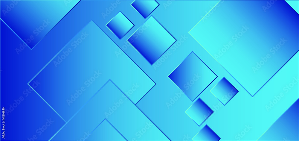 Obraz premium Abstract Blue Background With Lines