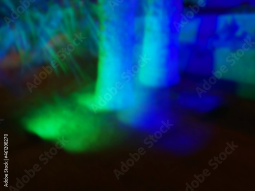 Abstract motion blur effect, shot on a long exposure