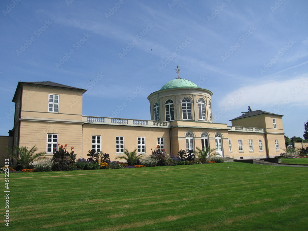 Bibliothekspavillon Berggarten Hannover Stock Photo Adobe Stock