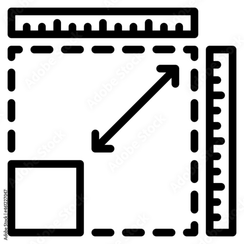 scale line icon