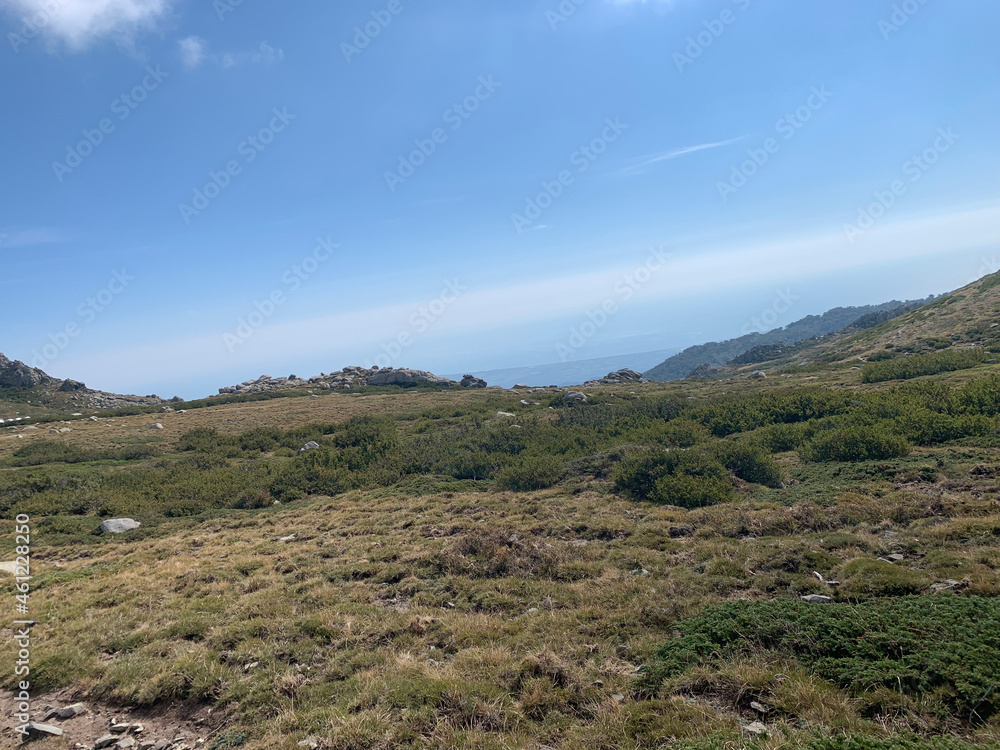 Fototapeta premium Plateau de Coscione GR20 Corse