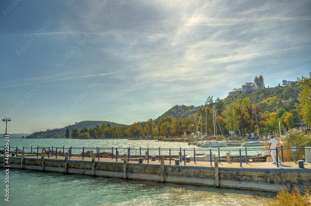 Tihany, Lake Balaton region, Hungary, HDR Image