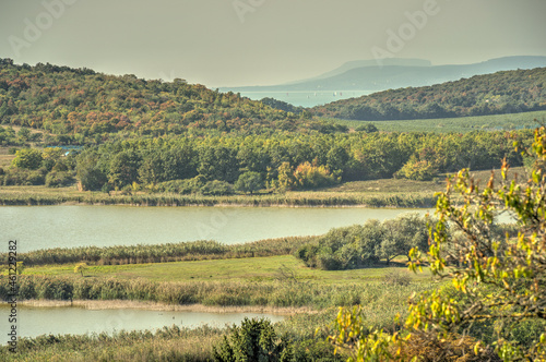 Tihany, Balaton Lake region, Hungary, HDR Image