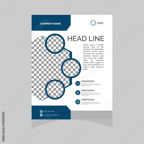 This is a Modern Corporate Business Flyer template