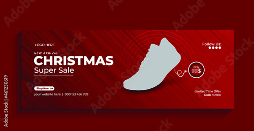Black friday sale social media instagram web banner or facebook cover template design