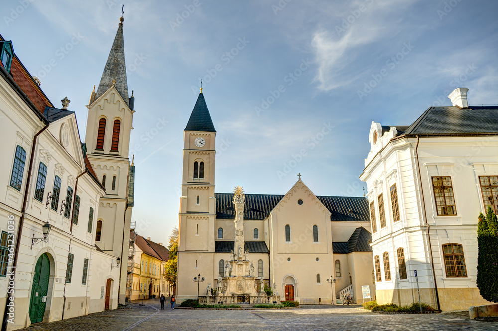 Veszprém, Hungary, HDR Image