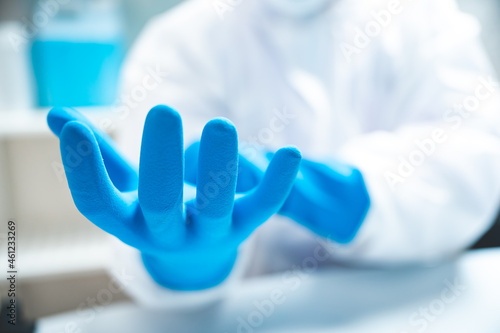 Closeup of hands of a young...