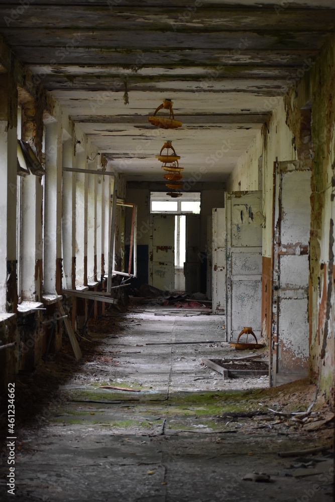 old abandoned school