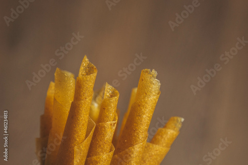 pastille fruit as a substitute for sweets. proper nutrition. diet. tea snack.