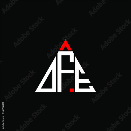 DFE letter logo creative design. DFE unique design, OFE letter logo creative design. OFE unique design


