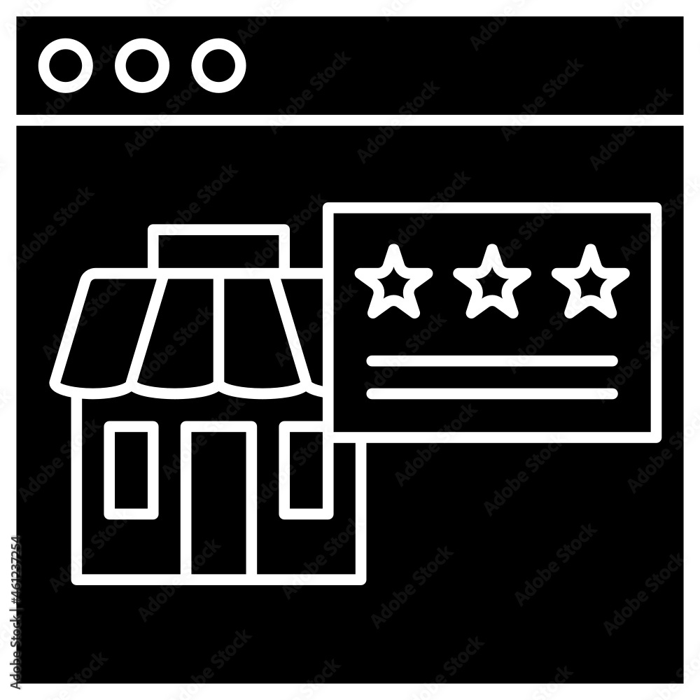 review solid icon review solid icon